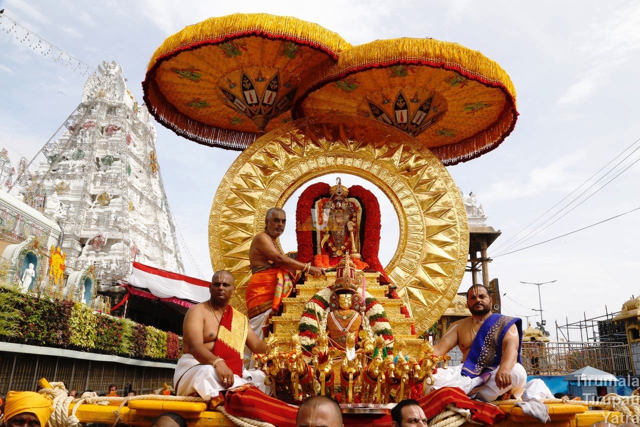 திருப்பதி கோயிலில்  பிரம்மோற்சவம் கொடியேற்றத்துடன் இன்று தொடக்கம்