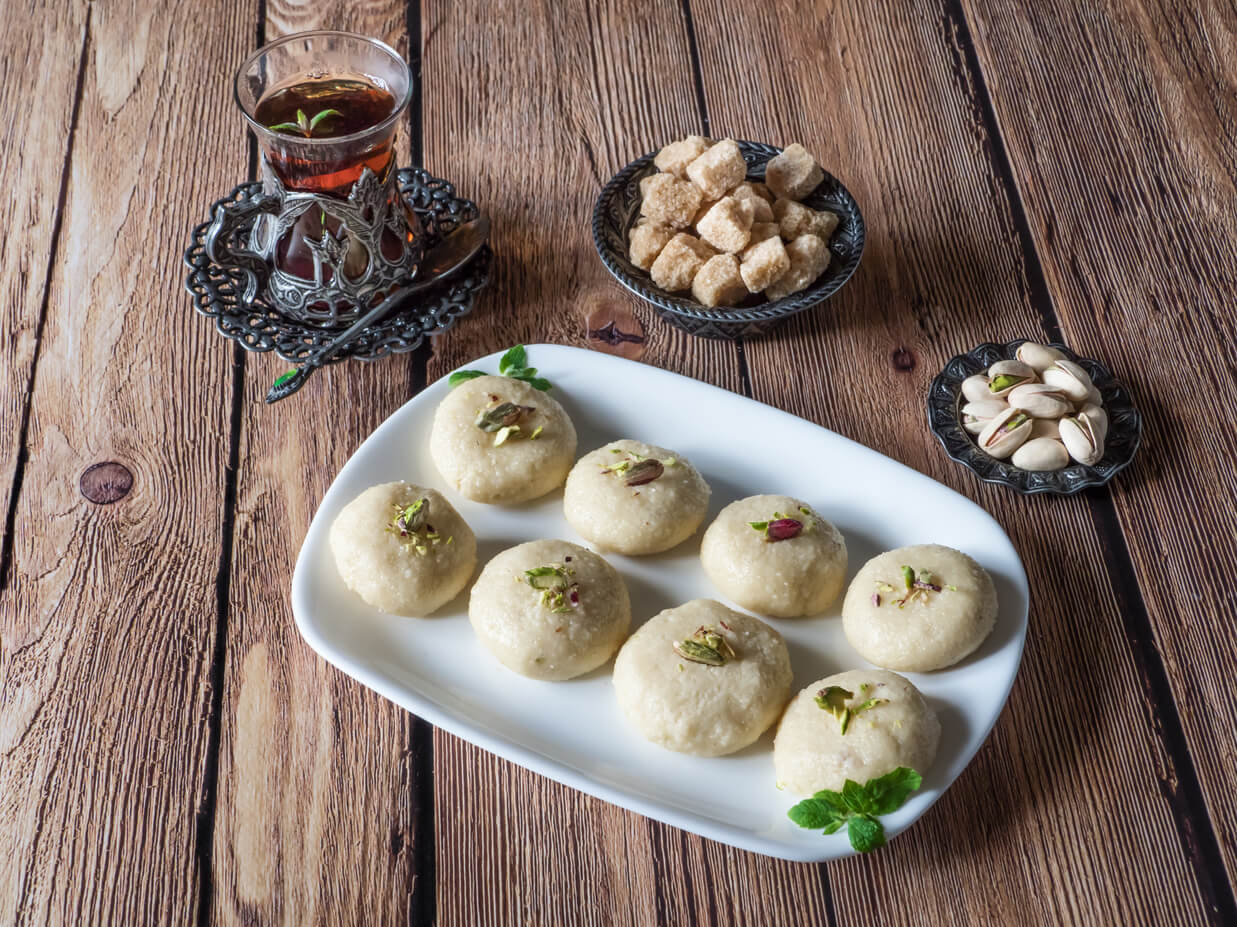 பால் பேடா செய்முறை ( Milk Peda )